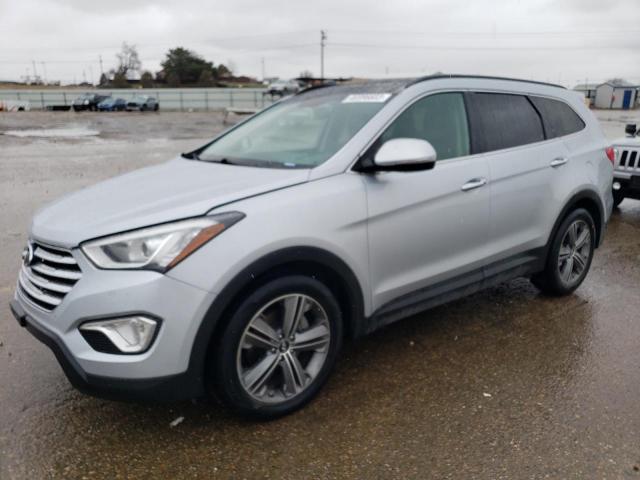 KM8SR4HFXGU160447 - 2016 HYUNDAI SANTA FE SE ULTIMATE SILVER photo 1