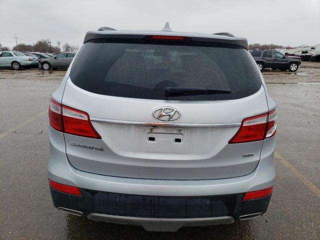 KM8SR4HFXGU160447 - 2016 HYUNDAI SANTA FE SE ULTIMATE SILVER photo 6