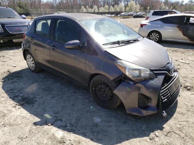 VNKKTUD37FA037102 - 2015 TOYOTA YARIS GRAY photo 4