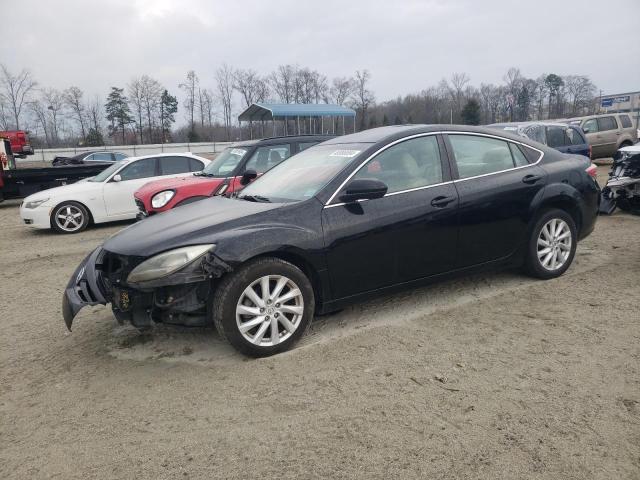 1YVHZ8DHXD5M12890 - 2013 MAZDA 6 TOURING BLACK photo 1