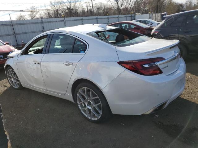 2G4GU5GX4H9133215 - 2017 BUICK REGAL GS WHITE photo 2