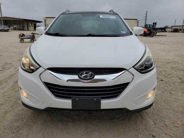 KM8JU3AG4EU878449 - 2014 HYUNDAI TUCSON GLS WHITE photo 5