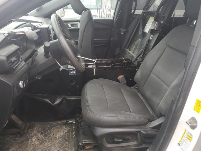 1FM5K8AC3LGC01261 - 2020 FORD EXPLORER POLICE INTERCEPTOR 白色 照片 7