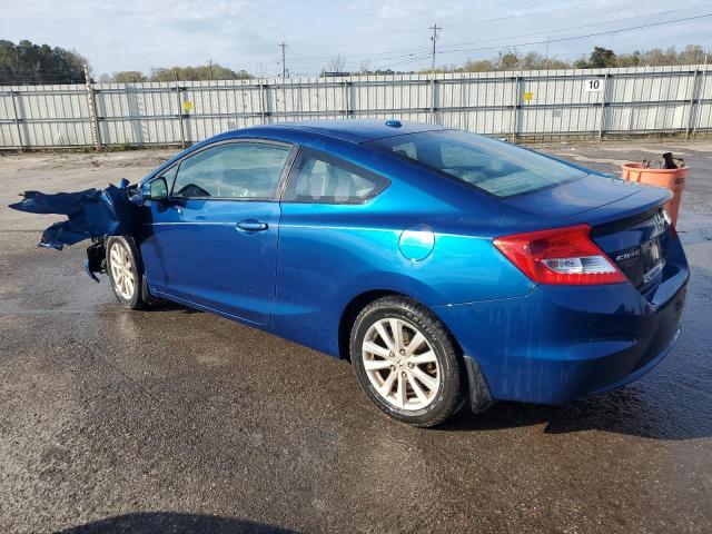 2HGFG3B93CH507205 - 2012 HONDA CIVIC EXL ლურჯი ფოტო 2