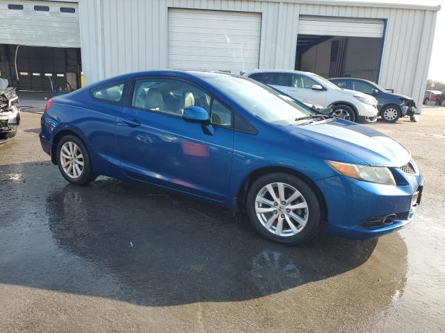 2HGFG3B93CH507205 - 2012 HONDA CIVIC EXL ლურჯი ფოტო 4
