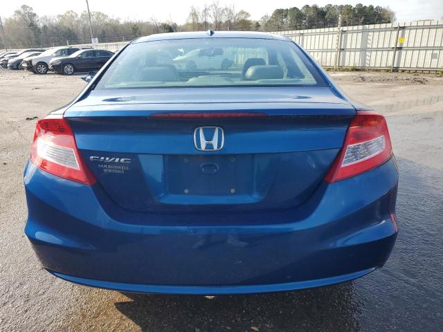 2HGFG3B93CH507205 - 2012 HONDA CIVIC EXL BLUE photo 6