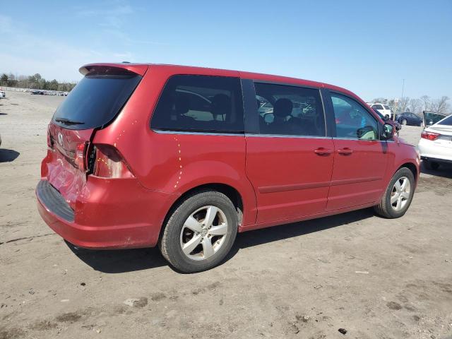 2V8HW54X59R560688 - 2009 VOLKSWAGEN ROUTAN SEL RED photo 3