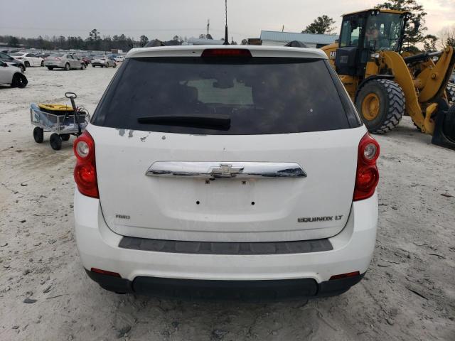 2GNFLEEK1C6231615 - 2012 CHEVROLET EQUINOX LT WHITE photo 6