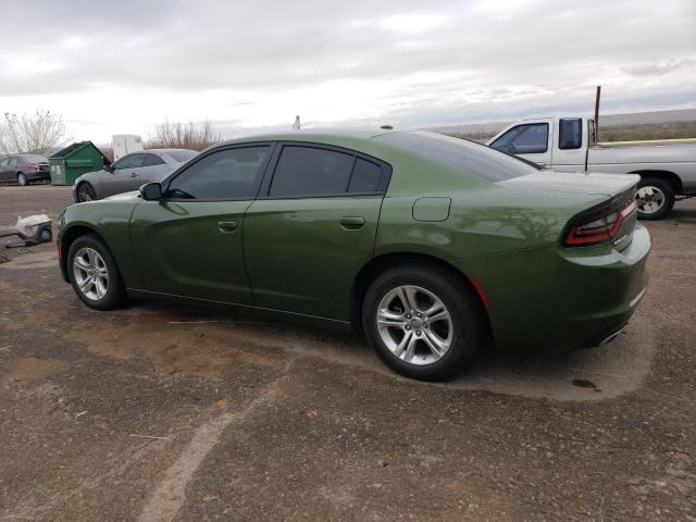 2C3CDXBG2NH141874 - 2022 DODGE CHARGER SXT GREEN photo 2