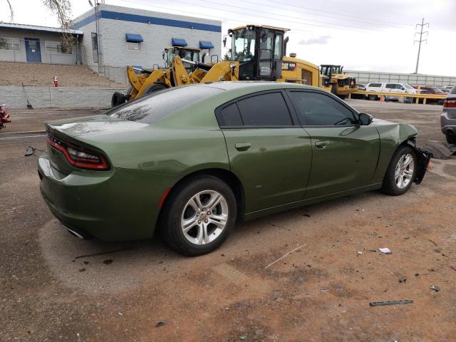 2C3CDXBG2NH141874 - 2022 DODGE CHARGER SXT GREEN photo 3