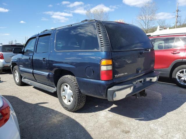 3GKFK16Z04G220793 - 2004 GMC YUKON XL K1500 BLUE photo 2