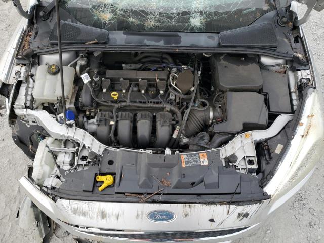 1FADP3F29FL285785 - 2015 FORD FOCUS SE SILVER photo 11