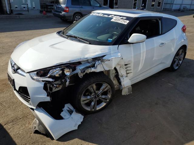 KMHTC6AD1GU283760 - 2016 HYUNDAI VELOSTER WHITE photo 1