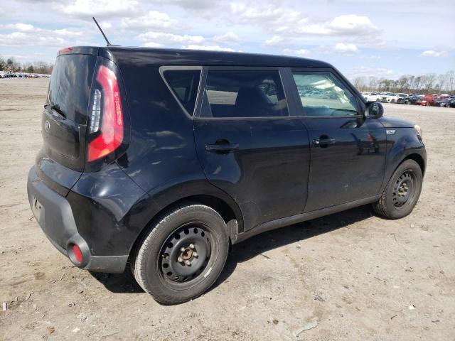 KNDJN2A28F7233786 - 2015 KIA SOUL BLACK photo 3