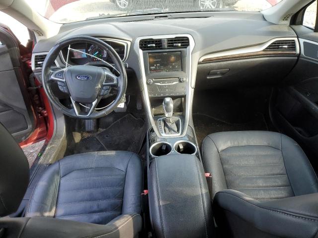 3FA6P0HR6DR330861 - 2013 FORD FUSION SE BURGUNDY photo 8