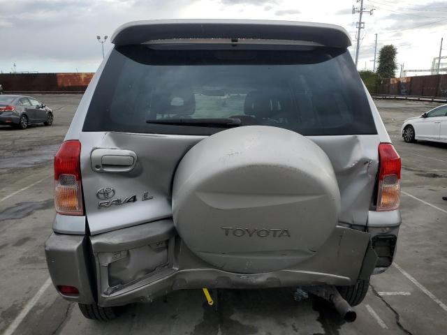 JTEGH20V810038927 - 2001 TOYOTA RAV4 SILVER photo 6