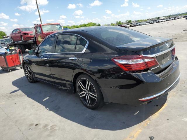 1HGCR2F19HA298392 - 2017 HONDA ACCORD SPORT SPECIAL EDITION BLACK photo 2