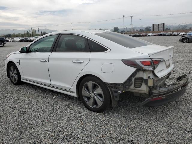 KMHE54L21HA045039 - 2017 HYUNDAI SONATA PLUG-IN HYBRID WHITE photo 2