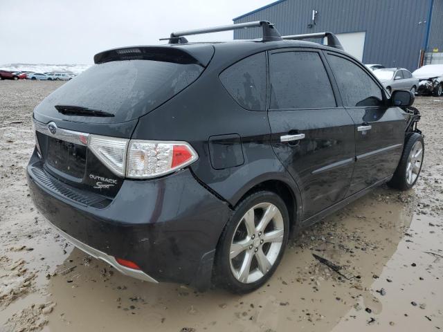 JF1GH63689H822138 - 2009 SUBARU IMPREZA OUTBACK SPORT BLACK photo 3