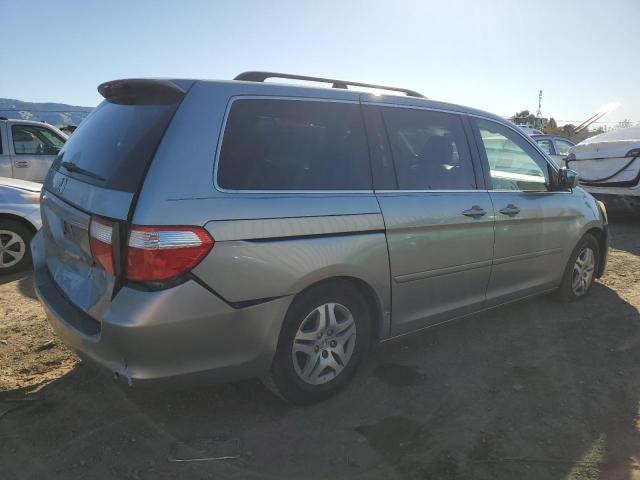 5FNRL38797B045239 - 2007 HONDA ODYSSEY EXL TEAL photo 3