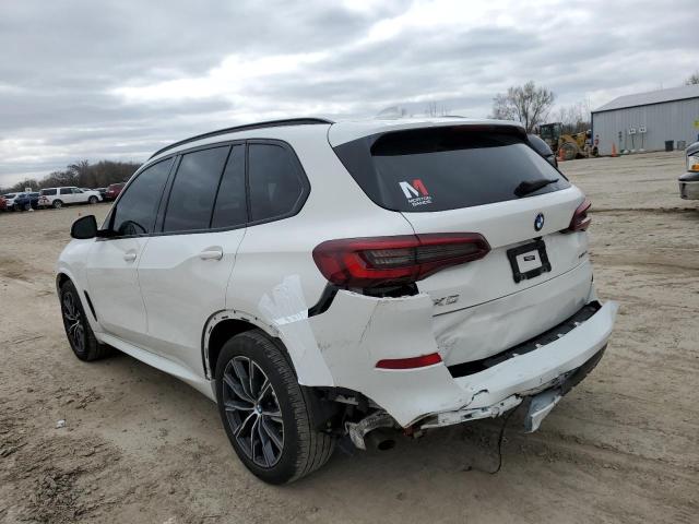 5UXCR6C02M9G65079 - 2021 BMW X5 M XDRIVE40I WHITE photo 2