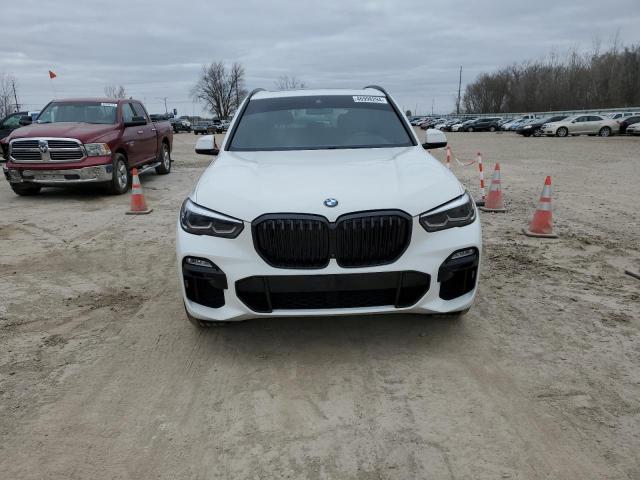 5UXCR6C02M9G65079 - 2021 BMW X5 M XDRIVE40I WHITE photo 5