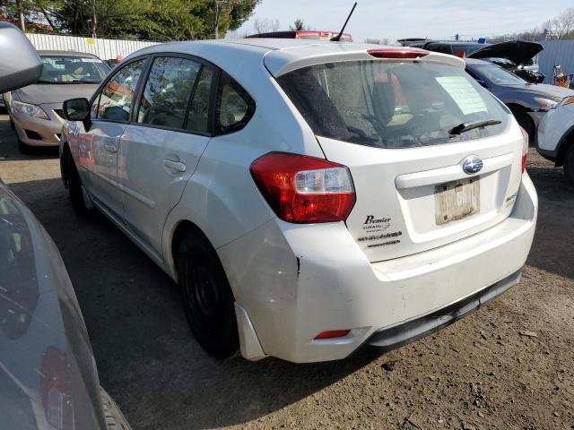 JF1GPAA68DH814042 - 2013 SUBARU IMPREZA WHITE photo 2