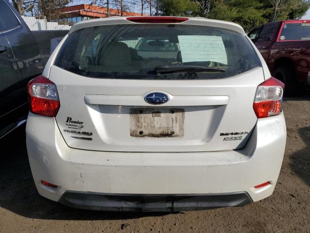 JF1GPAA68DH814042 - 2013 SUBARU IMPREZA WHITE photo 6