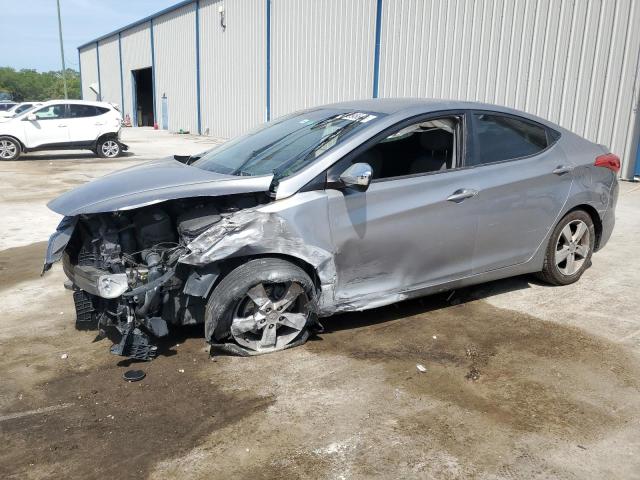 KMHDH4AE9CU182639 - 2012 HYUNDAI ELANTRA GLS SILVER photo 1