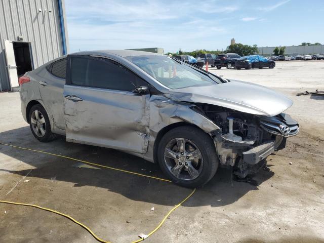 KMHDH4AE9CU182639 - 2012 HYUNDAI ELANTRA GLS SILVER photo 4