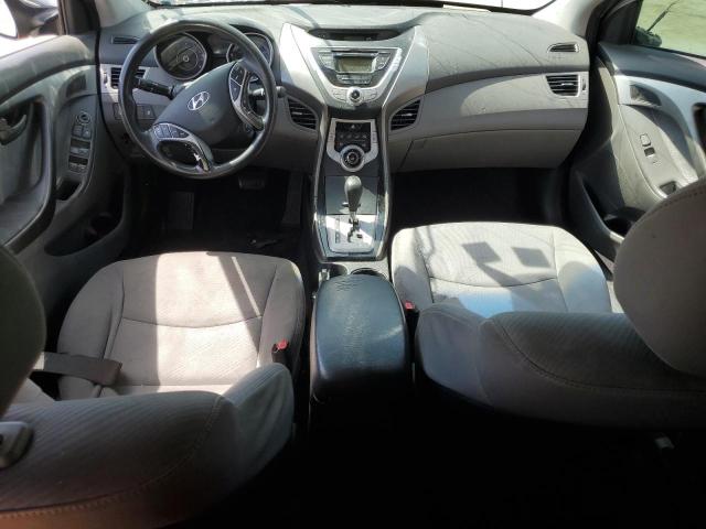 KMHDH4AE9CU182639 - 2012 HYUNDAI ELANTRA GLS SILVER photo 8