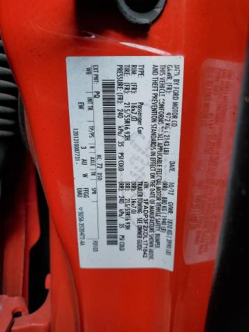 1FADP3F2XDL171842 - 2013 FORD FOCUS SE RED photo 12