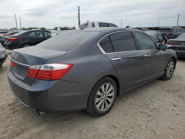 1HGCR2F85EA297006 - 2014 HONDA ACCORD EXL GRAY photo 3