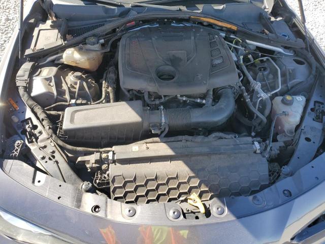 ZARFAEDN4J7572553 - 2018 ALFA ROMEO GIULIA Q4 გრაფიტი ფოტო 11