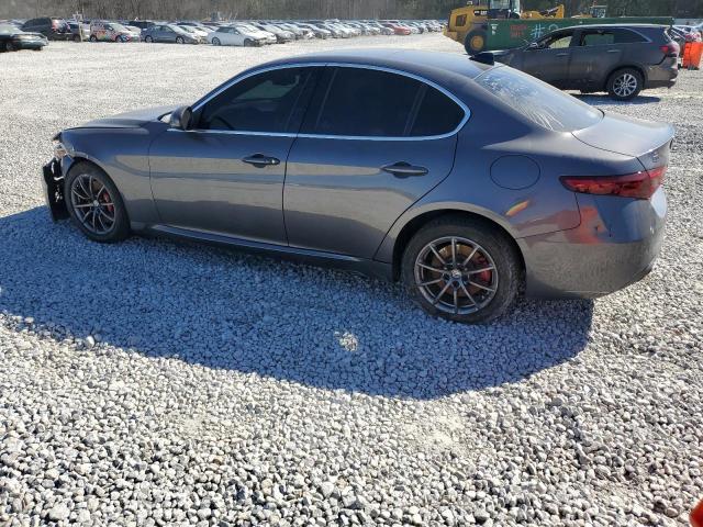ZARFAEDN4J7572553 - 2018 ALFA ROMEO GIULIA Q4 გრაფიტი ფოტო 2