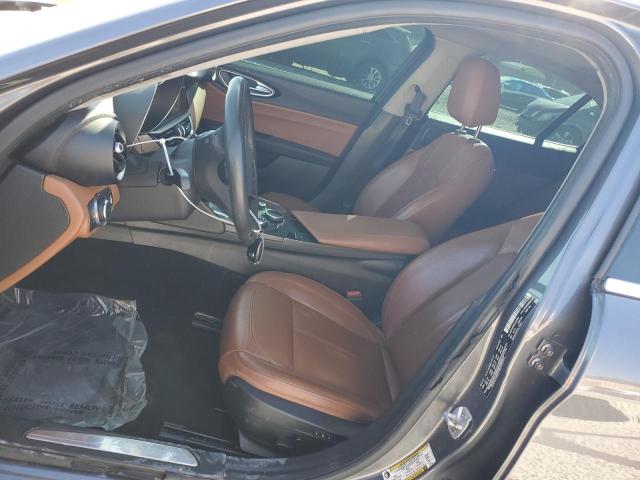 ZARFAEDN4J7572553 - 2018 ALFA ROMEO GIULIA Q4 გრაფიტი ფოტო 7