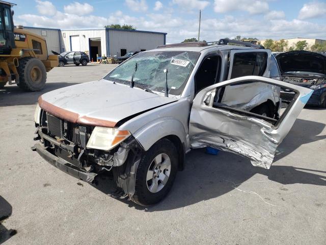 5N1AR18W57C644963 - 2007 NISSAN PATHFINDER LE 银色 照片 1