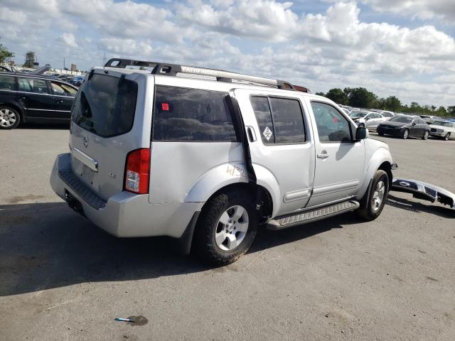 5N1AR18W57C644963 - 2007 NISSAN PATHFINDER LE 银色 照片 3