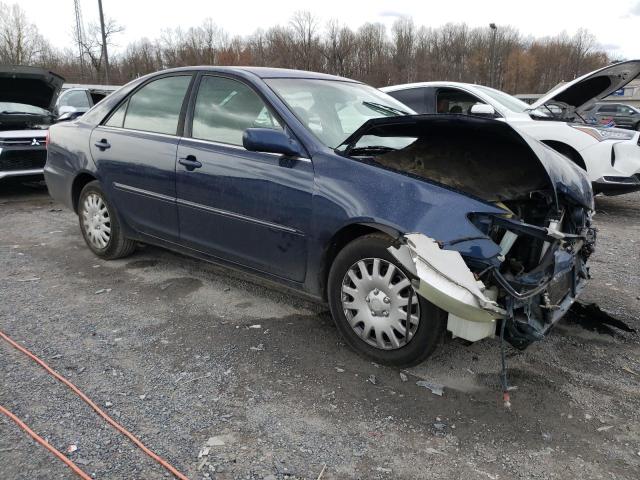 4T1BE32K63U658506 - 2003 TOYOTA CAMRY LE BLUE photo 4