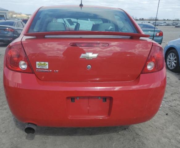 1G1AT58H897149823 - 2009 CHEVROLET COBALT LT RED photo 6