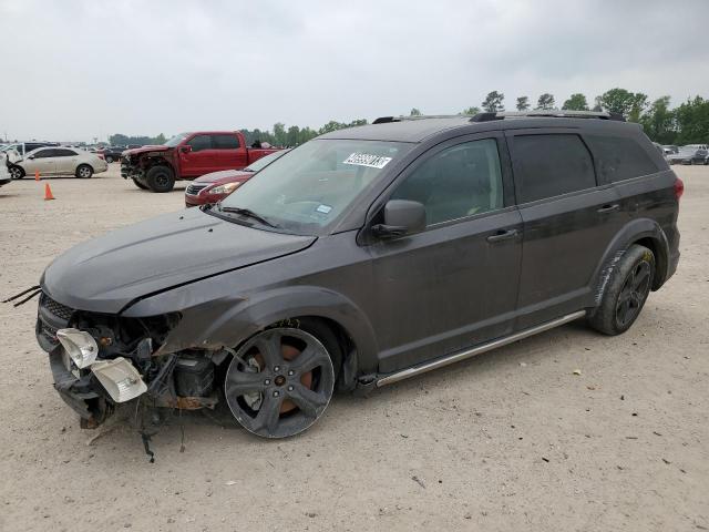 3C4PDCGG3KT707364 - 2019 DODGE JOURNEY CROSSROAD BLACK photo 1