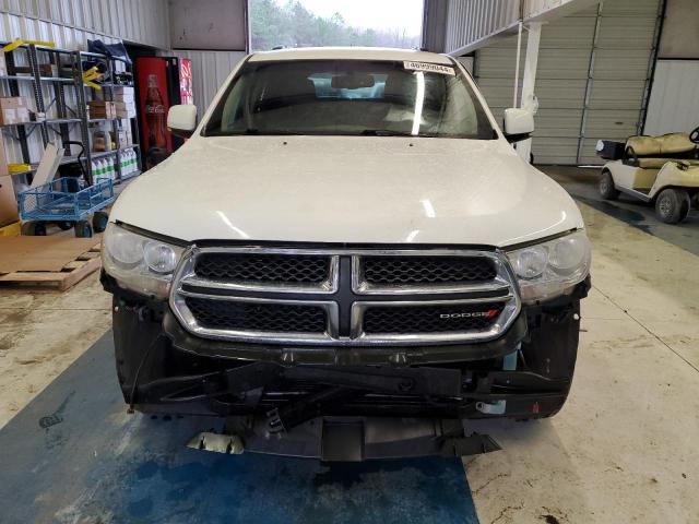 1C4RDHDG7DC553881 - 2013 DODGE DURANGO CREW WHITE photo 5