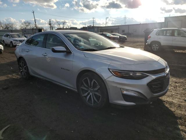 1G1ZG5ST0MF037942 - 2021 CHEVROLET MALIBU RS SILVER photo 4