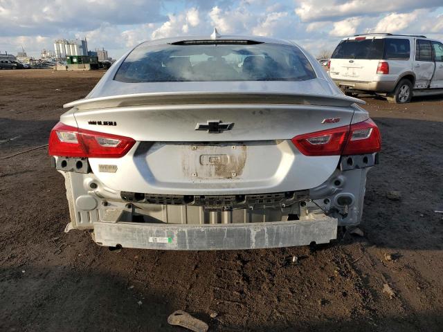 1G1ZG5ST0MF037942 - 2021 CHEVROLET MALIBU RS SILVER photo 6