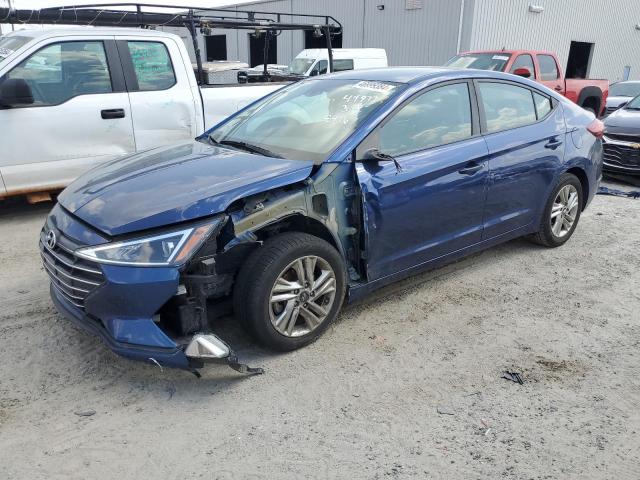 5NPD84LF6KH408476 - 2019 HYUNDAI ELANTRA SEL BLUE photo 1