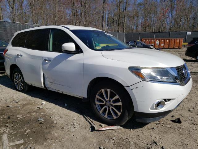 5N1AR2MM8EC723230 - 2014 NISSAN PATHFINDER S WHITE photo 4