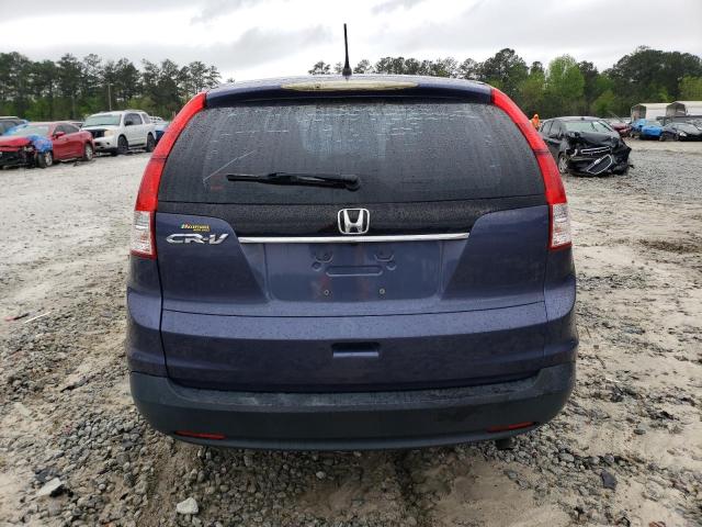 5J6RM3H32CL022896 - 2012 HONDA CR-V LX BLUE photo 6