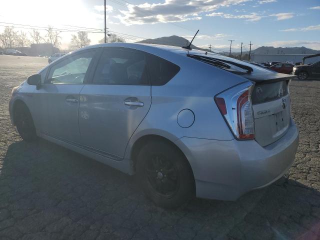 JTDKN3DU1C5377095 - 2012 TOYOTA PRIUS SILVER photo 2