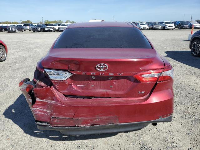 4T1B11HK9JU562583 - 2018 TOYOTA CAMRY L BURGUNDY photo 6