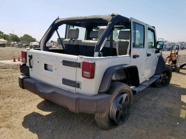 1J4GA39149L771026 - 2009 JEEP WRANGLER UNLIMITED X  photo 4